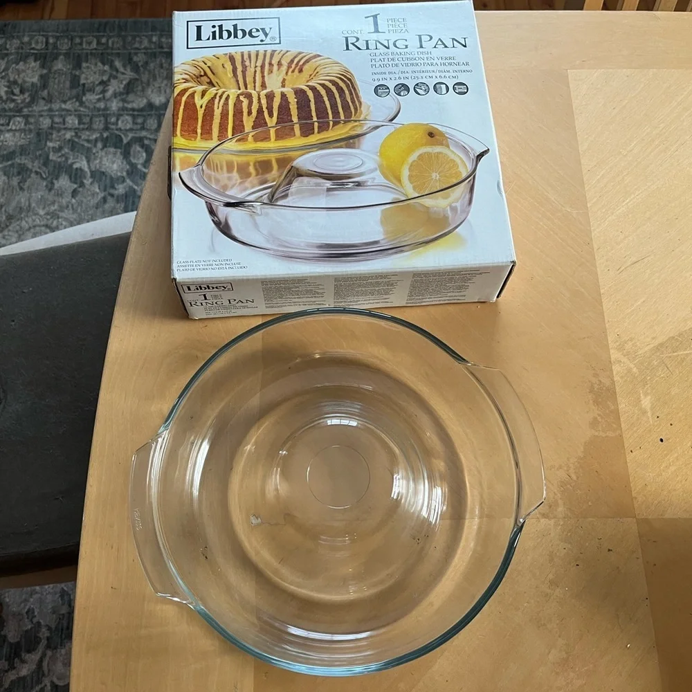 Libbey Clear Glass Baking Ring